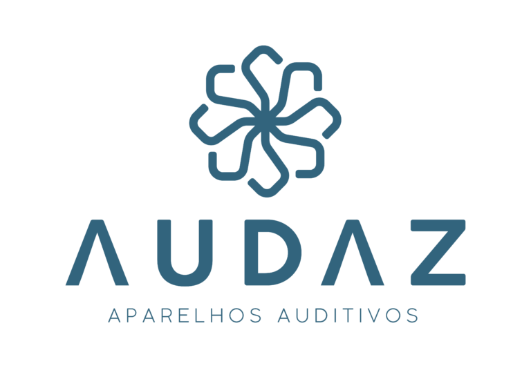 Branding Logo Marca Audaz Aparelhos Auditivos Gramado