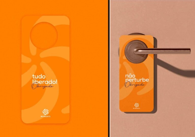 Mockups branding BR Resorts Agência Penso